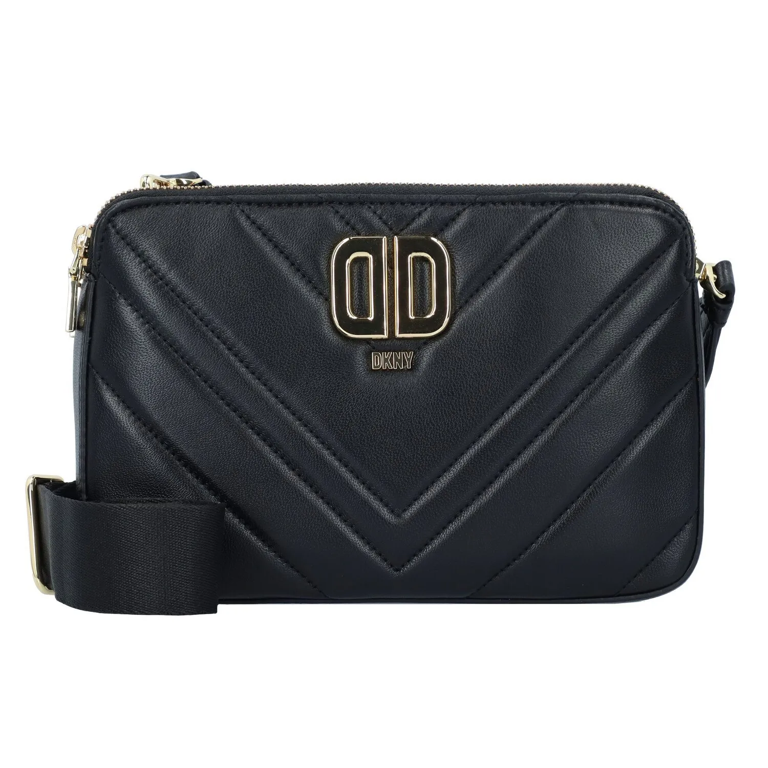 DKNY Delphine sac à bandoulière en cuir 23 cm