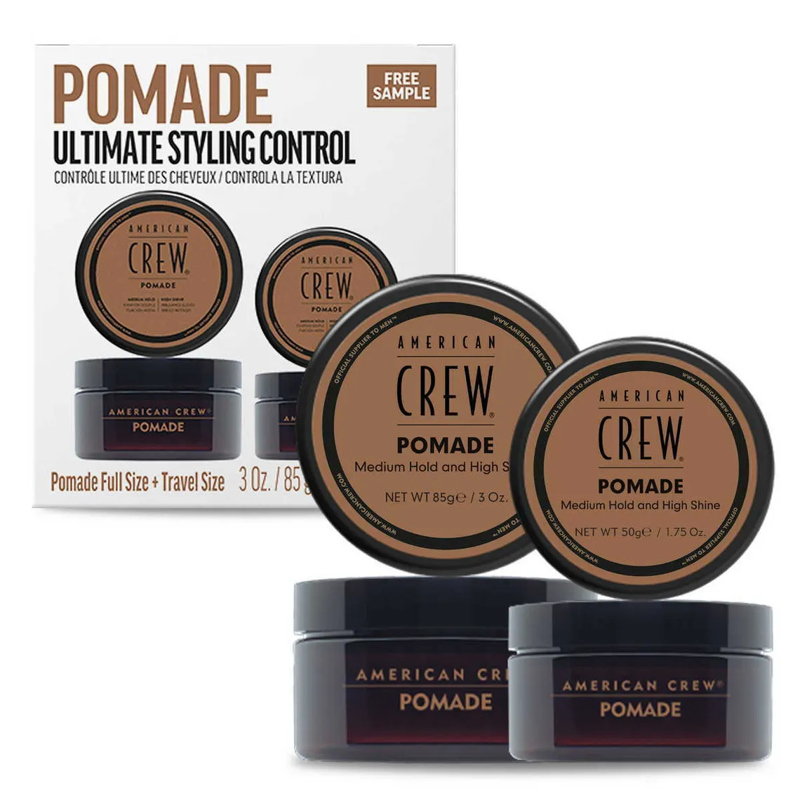 Duo de Cire de Coiffage, Fixation Souple et Brillance Elevée, Formule Professionnelle | 3 Suisses