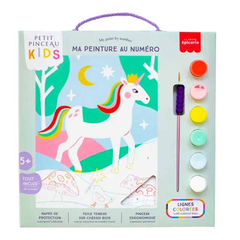 LA PETITE EPICERIE - LICORNE ET PIOU - PETIT PINCEAU KIDS - littlecasba.com