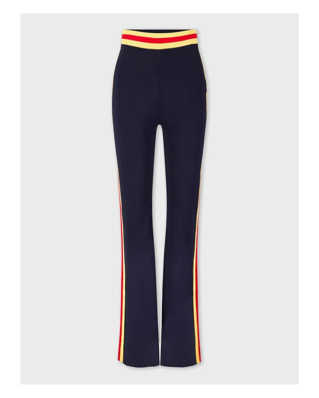 PANTALON FLARE ÉLASTIQUE EN MAILLE - Paco Rabanne | Chez Maman Rouen