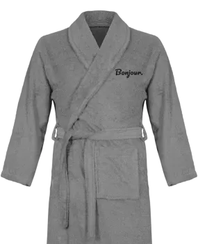 Peignoir éponge premium Bonjour. par  tunetoo 