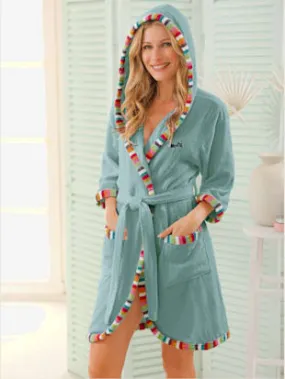 Peignoir éponge