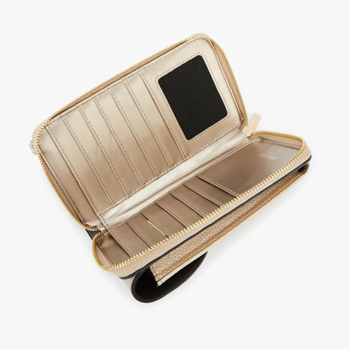 Pochette de téléphone dore Obita