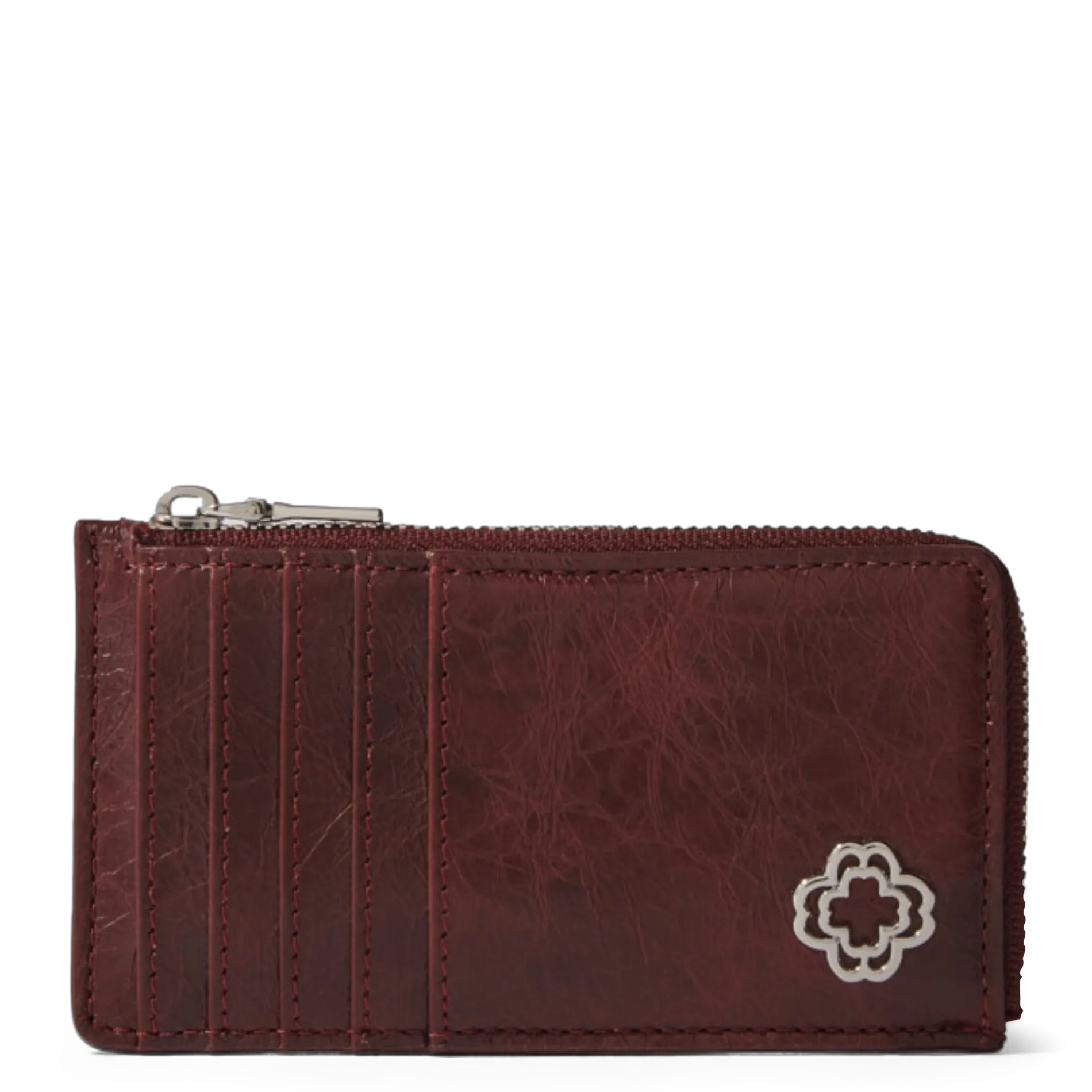 PORTE-CARTES EN CUIR - MAJE pour FEMME | Printemps