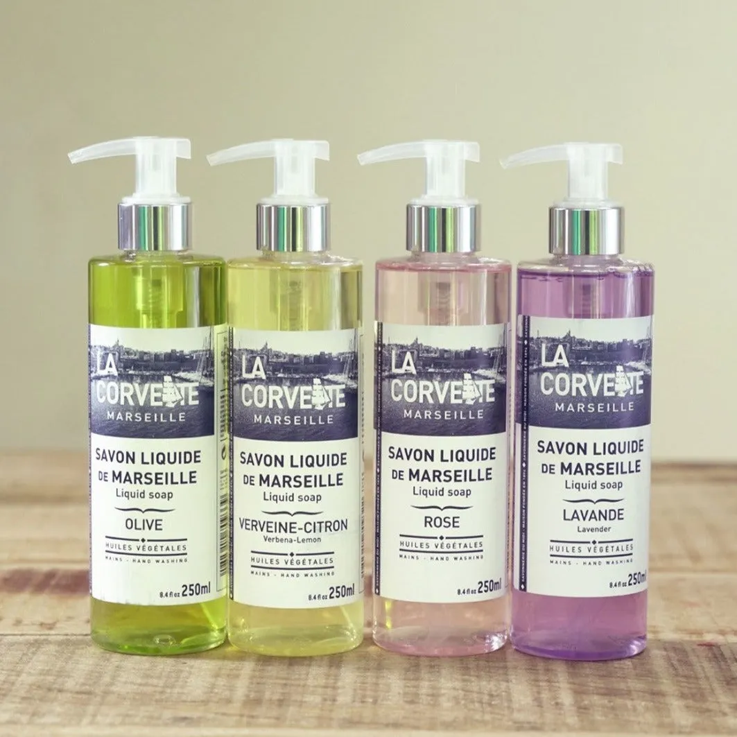 Savon de marseille liquide verveine-citron