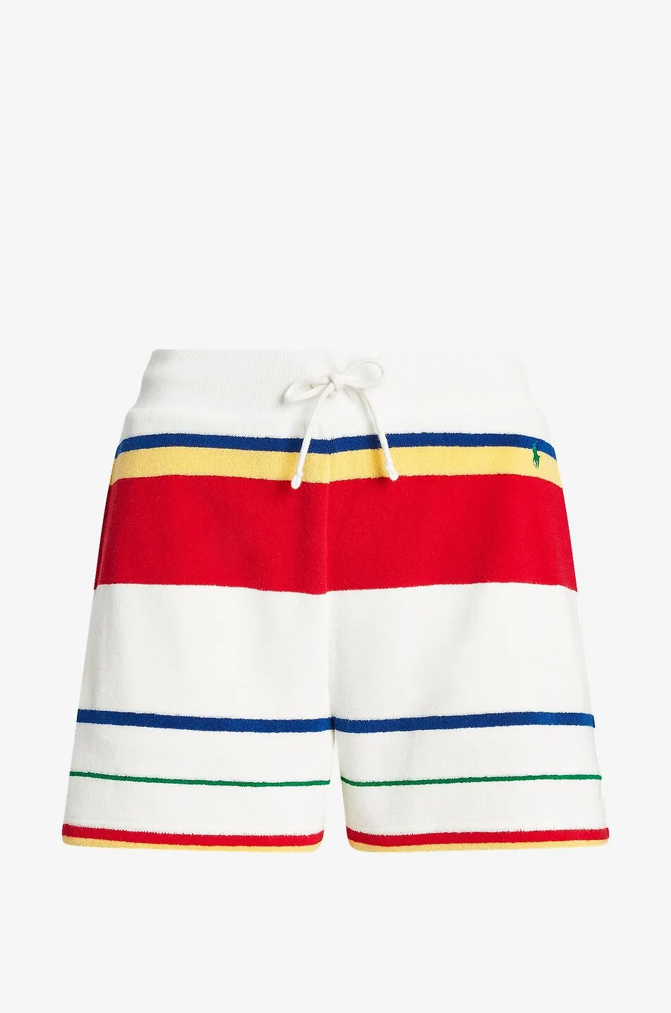 Short rayé en éponge