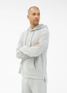 Sweat à capuche en tissu éponge