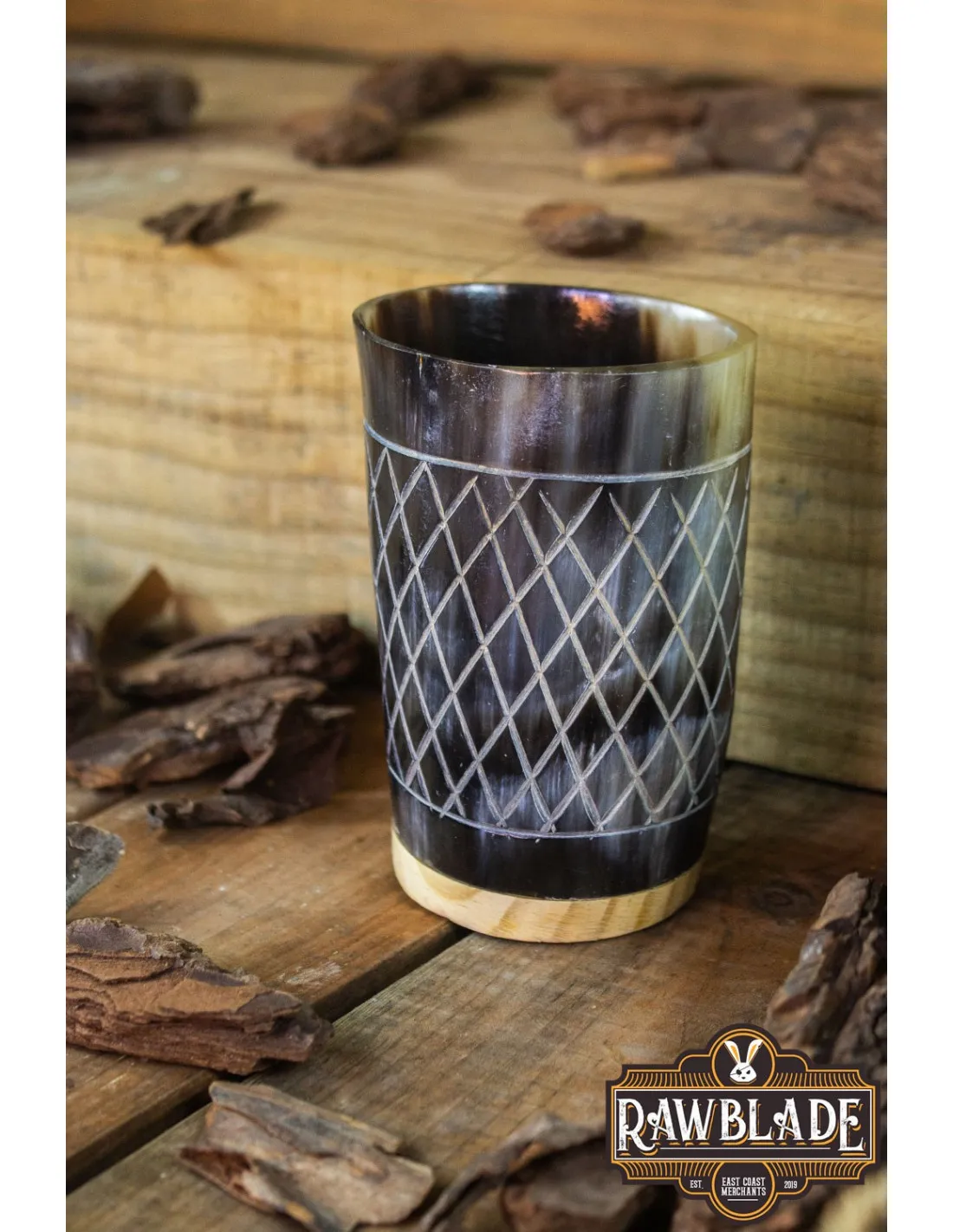 Tasse Euric Horn, petite (0,33 cl.) ⚔️ Boutique Épées