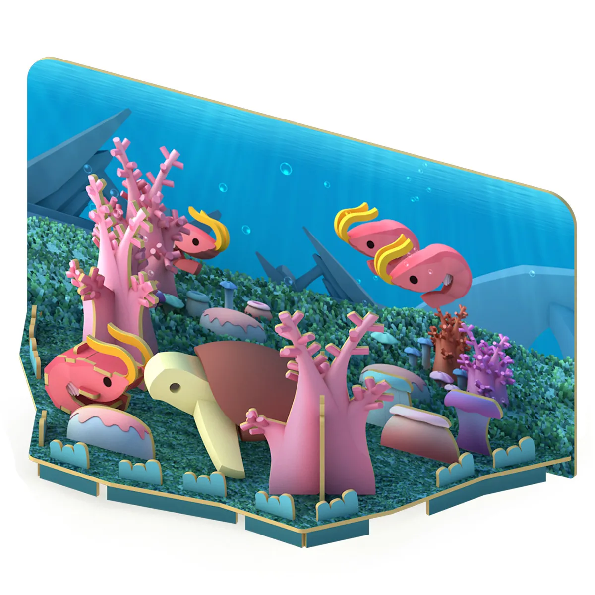Tortue Verte et Habitat Half Ocean